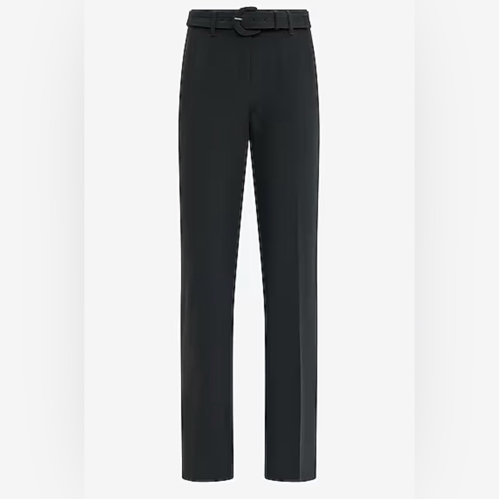 NWT Express Dark Gray Editor Flare Pants